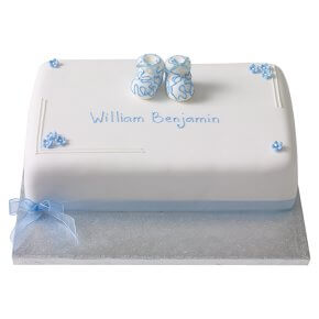 Waitrose cakes baby shower cake