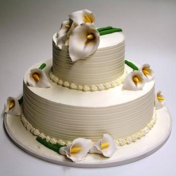 2 tier wedding cakes