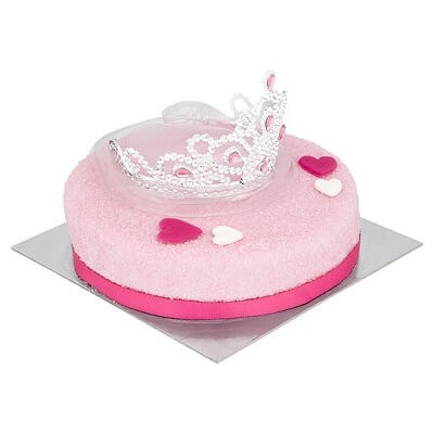 Tesco cakes round pink cake