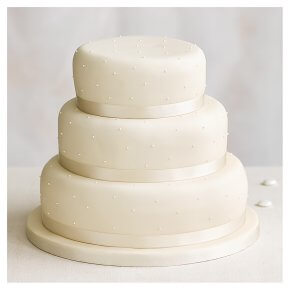 Waitrose cake simple wedding cake