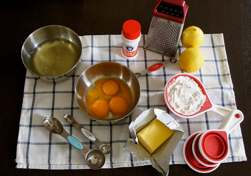 baking ingredients and equipments