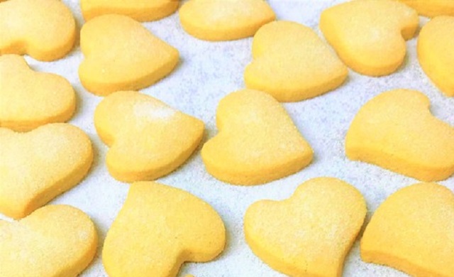 cookies in heart shape